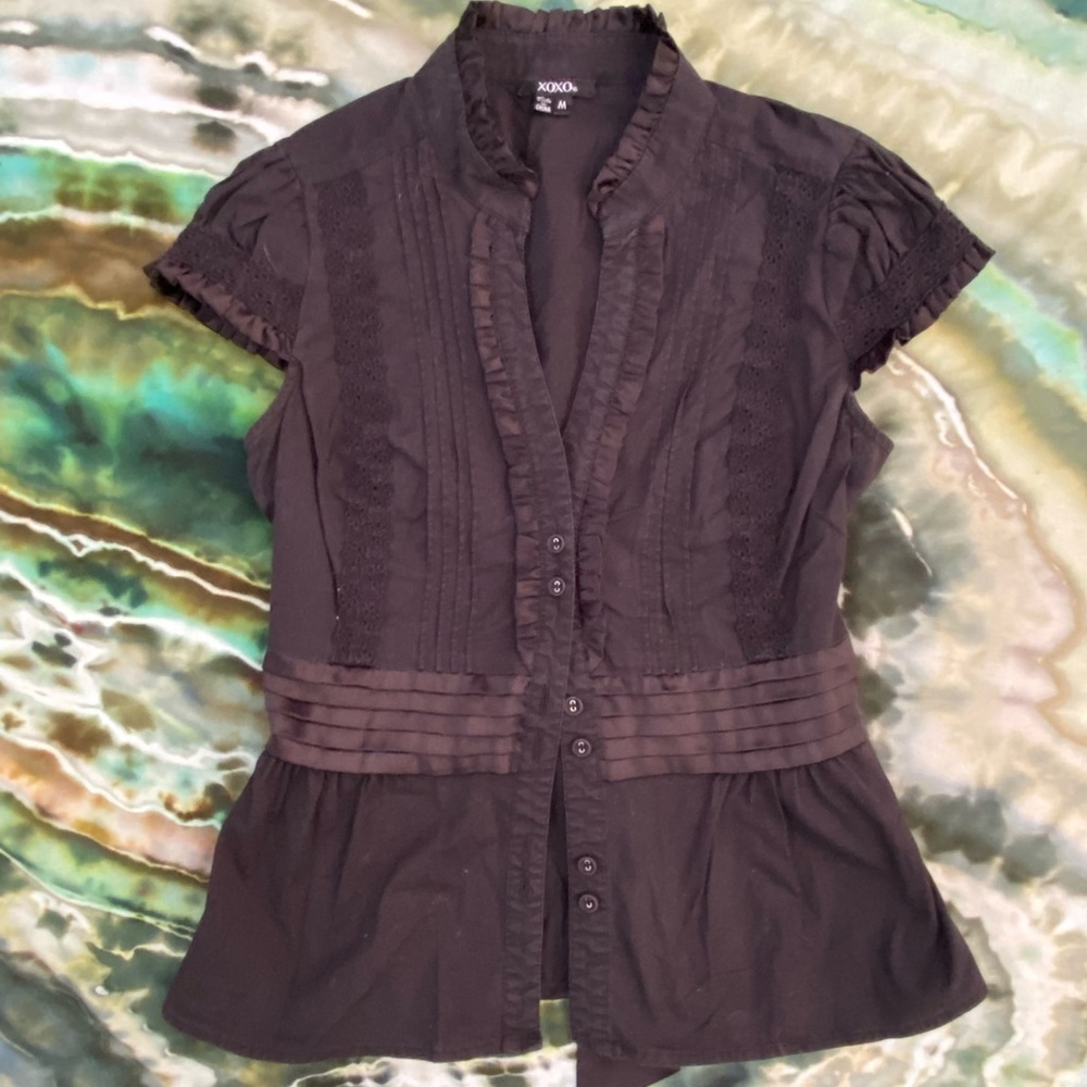 Black Gothic Blouse